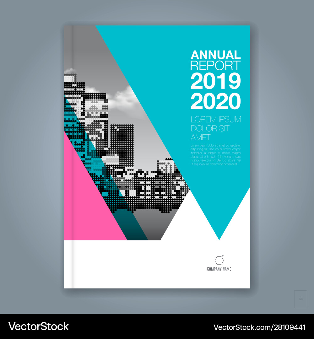 Cover annual report 1402 Cover annual report 1402 vector image
