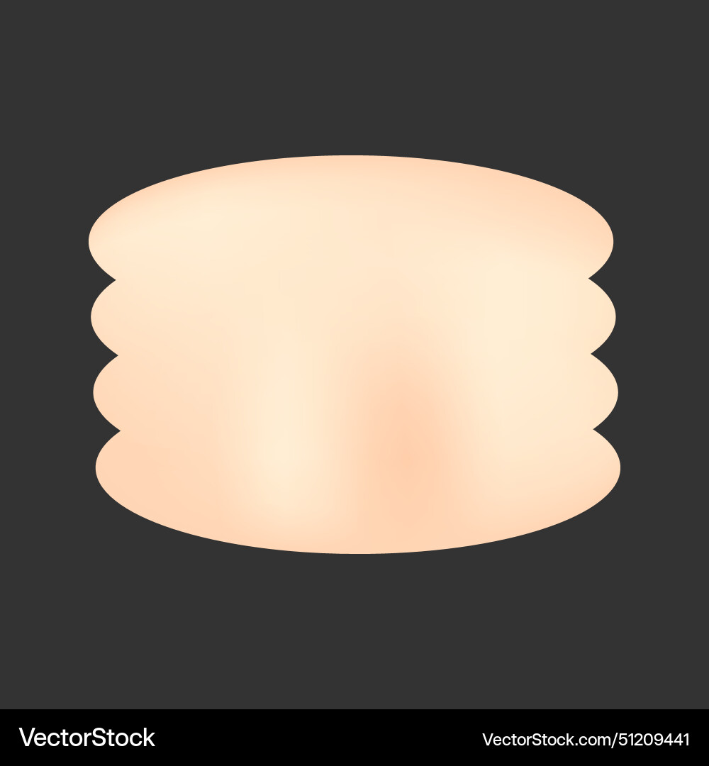 Y2k retro element 90s or 2000s figure in gradient Y2k retro element 90s or 2000s figure in gradient vector image