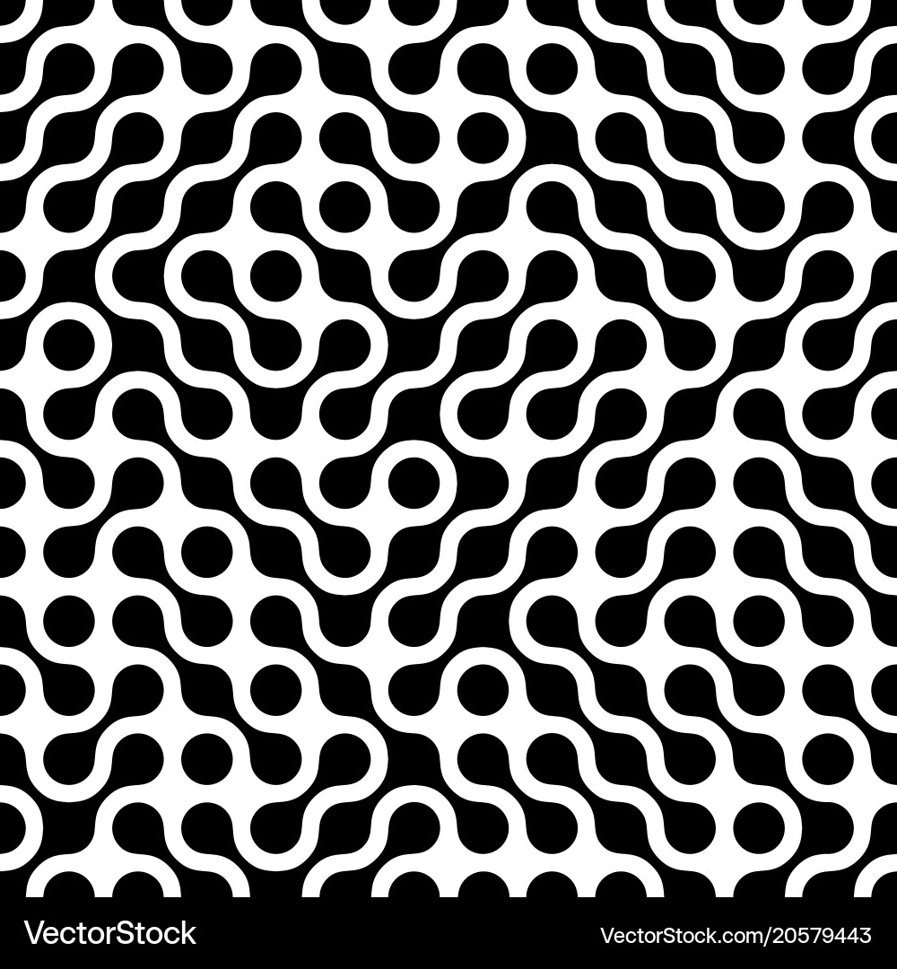 Abstract seamless pattern background digital tech vector image