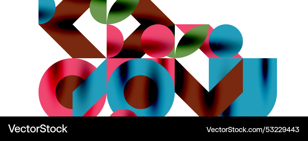 Circle pattern round elements with lines Circle pattern round elements with lines vector image