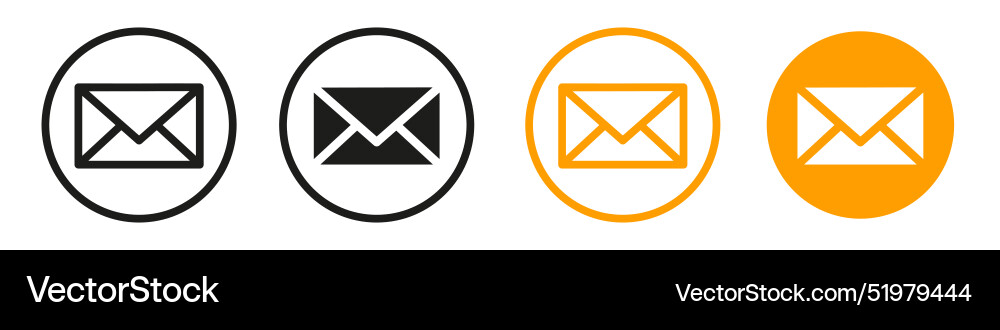 Message icon representing text communication vector image