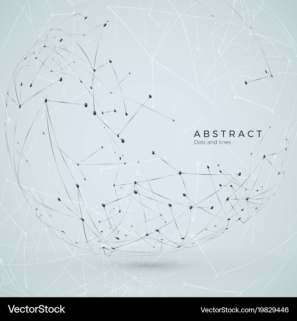 Abstract structure of data cell and array Vector Image