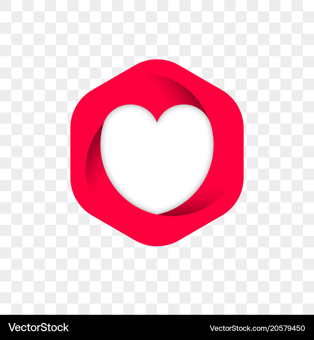 Heart Infinity Loop Logo Vector Image