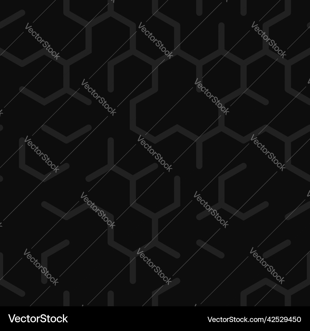 Hexagon Pattern - Geometric Background vector image
