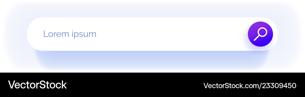 Search string input field web designpurple icon Search string input field web designpurple icon vector image