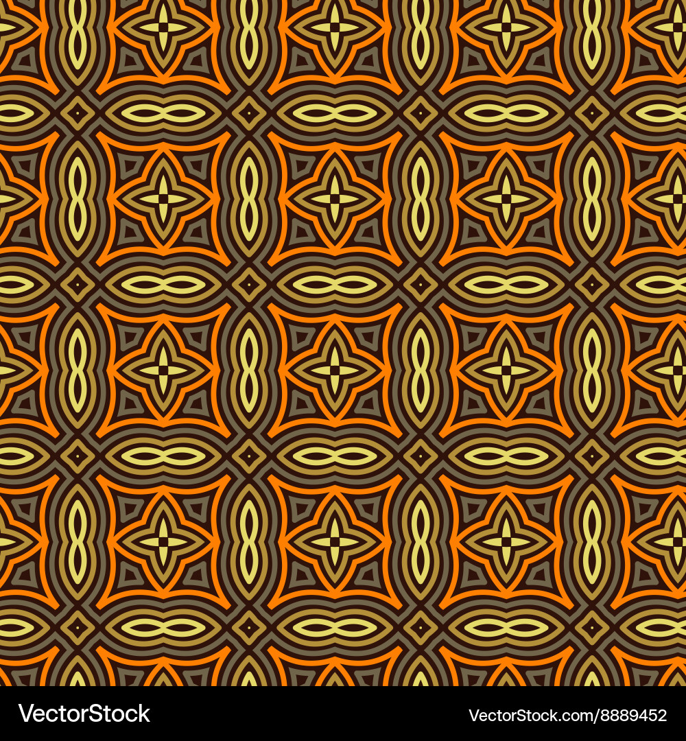 Intricate Ethnic Pattern vector image
