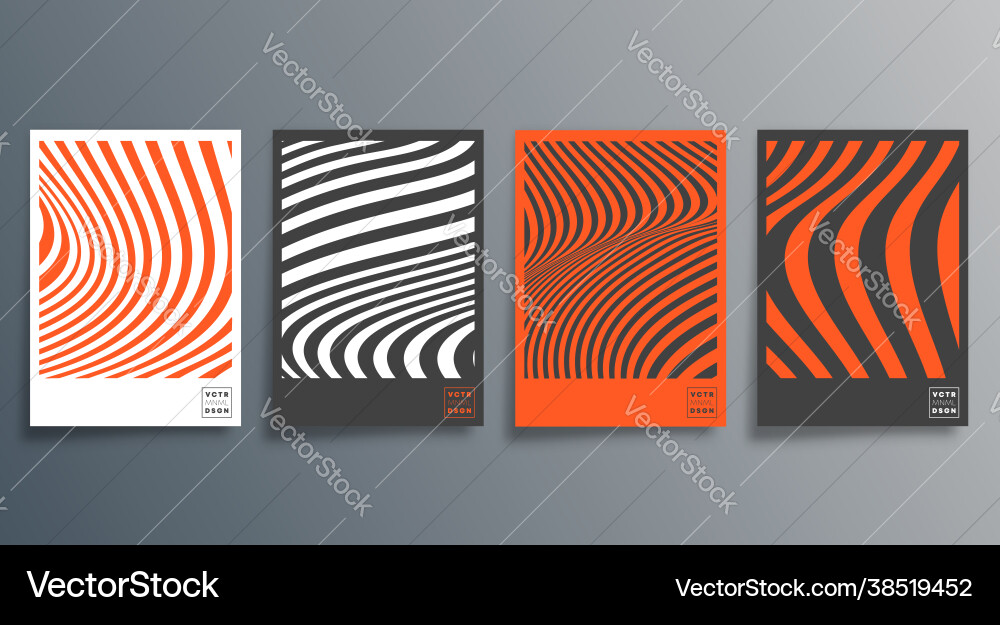 Minimal Line Pattern vector image