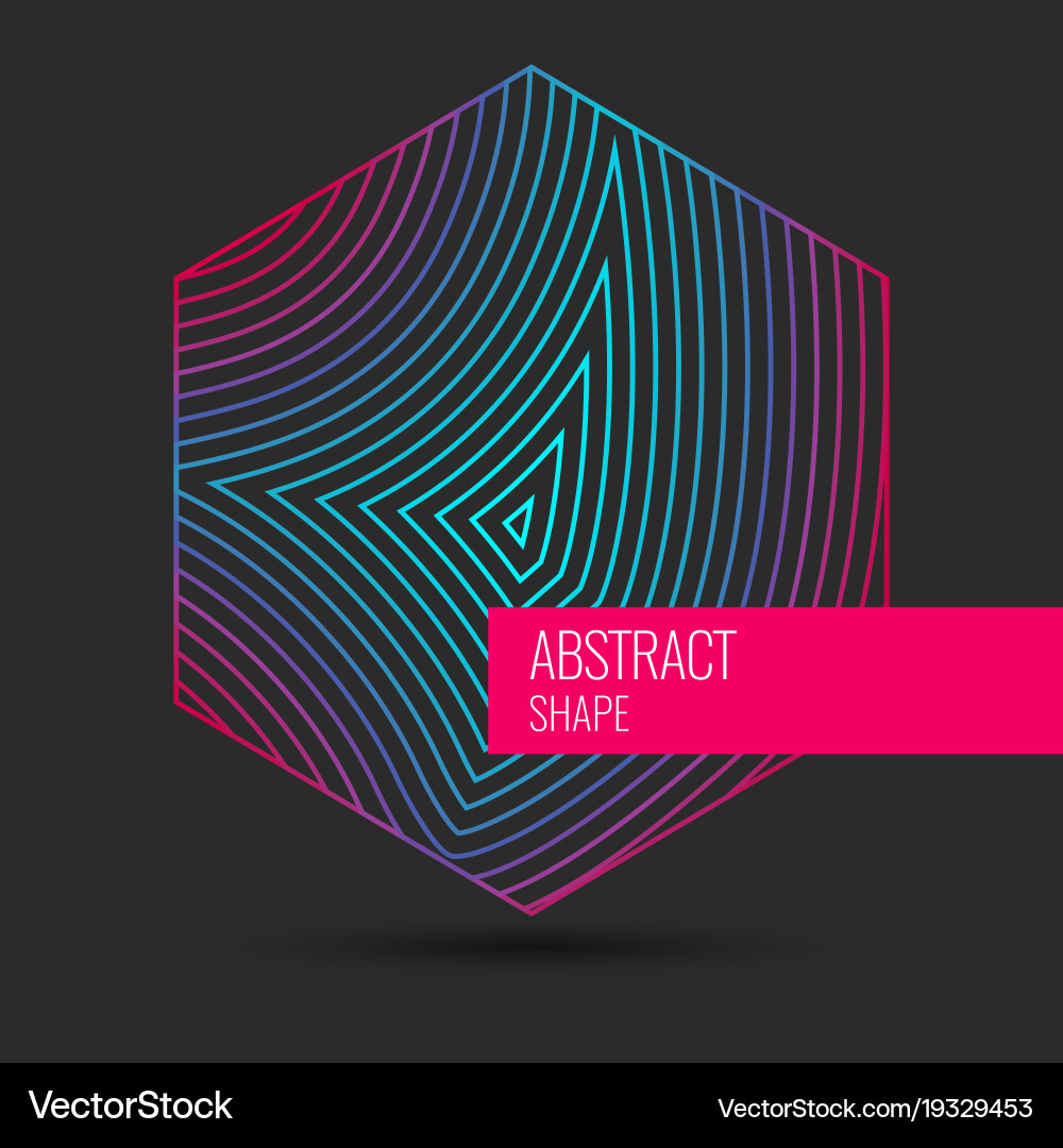 Abstract background with dynamic waves vector image