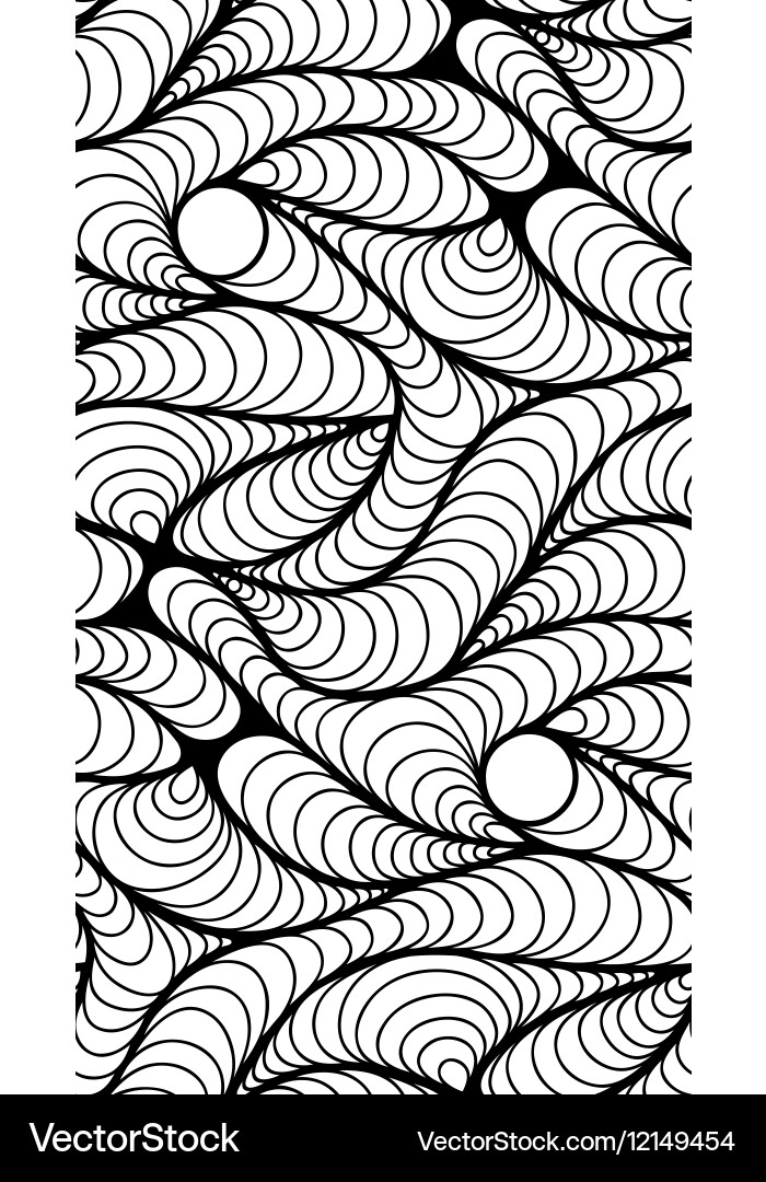 Abstract Line Pattern vector image