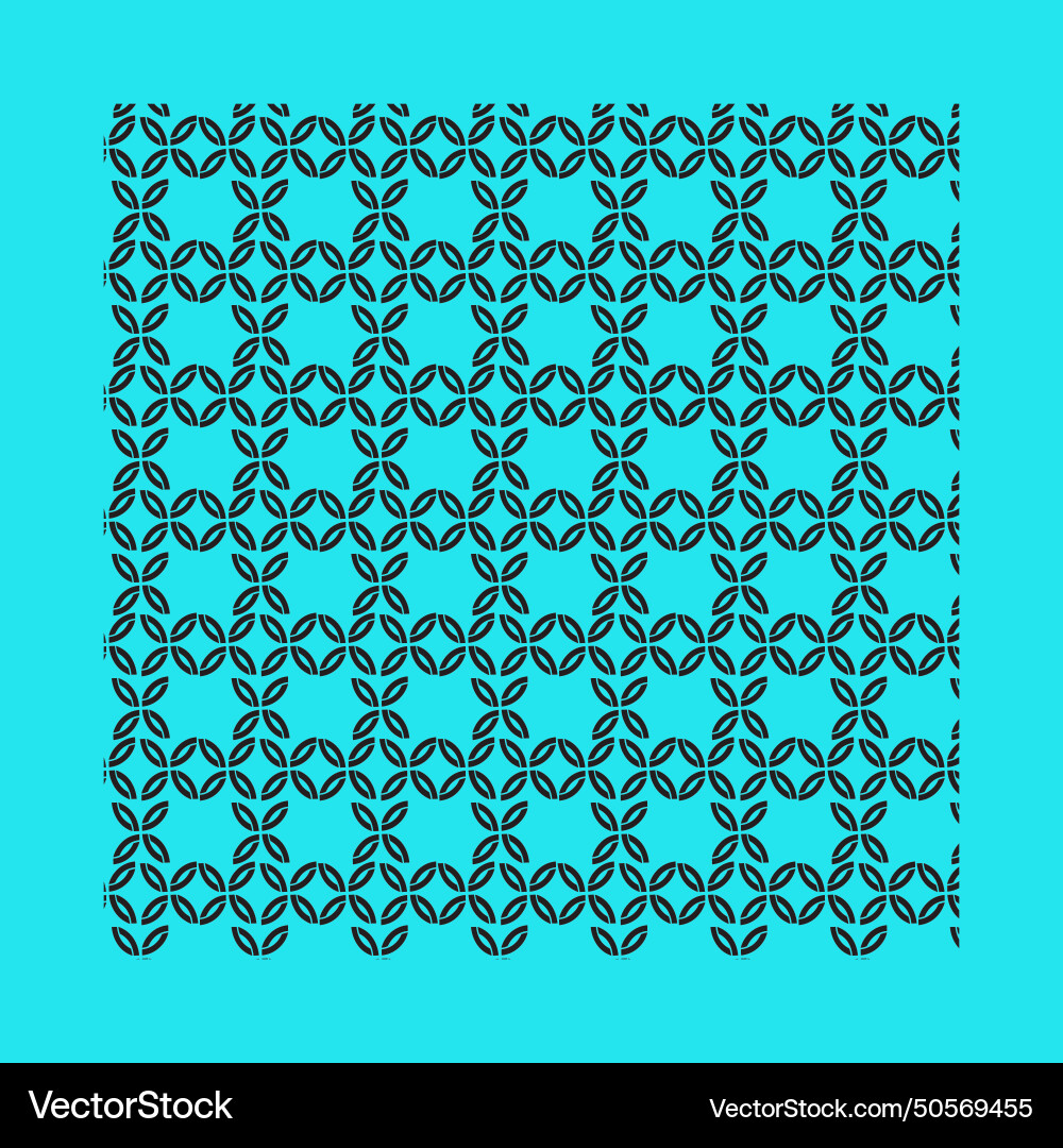 Seamless pattern with elements vector image