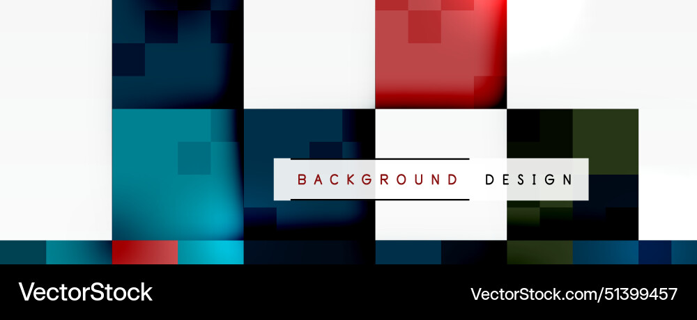 Dynamic colorful squares background Dynamic colorful squares background Vector Image