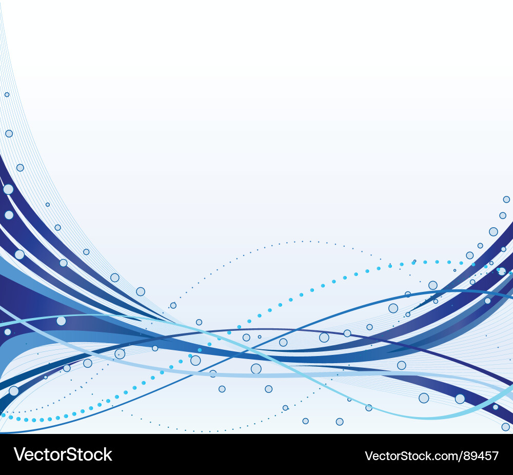 Dynamic Wave Motion vector image