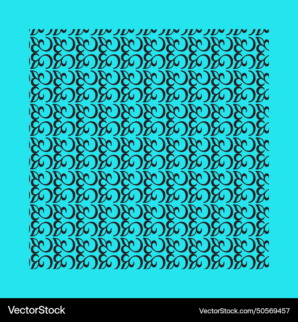 Seamless pattern with numbers and symbols Vector Image
