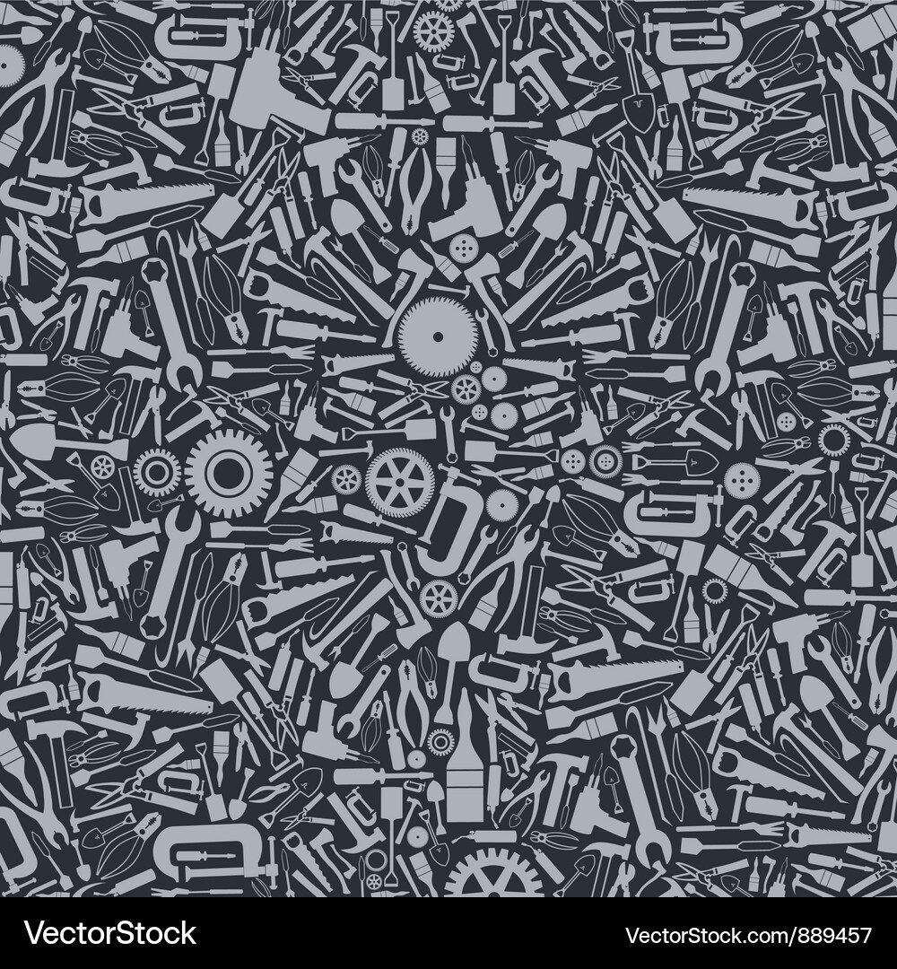 Tool background Vector Image