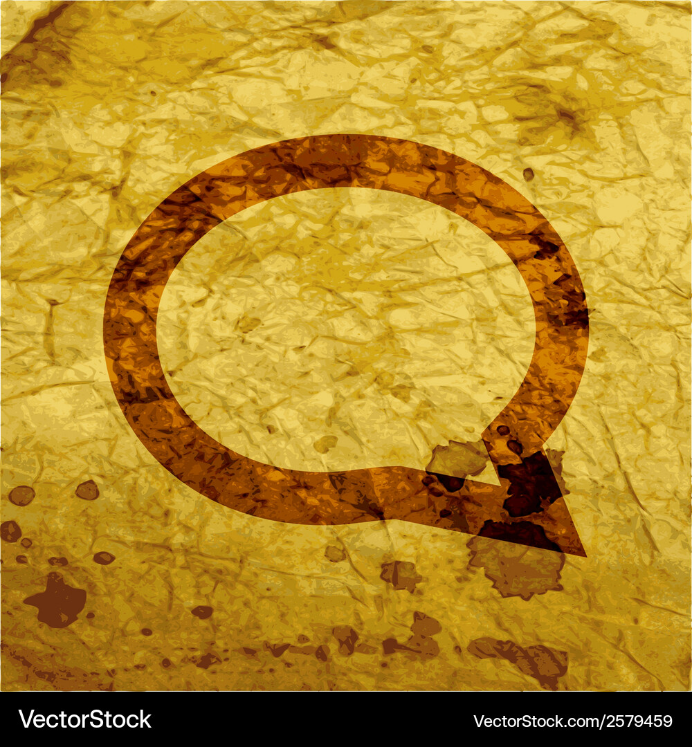 Cloud thoughts flat modern web button and space Vector Image