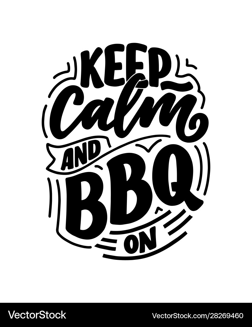 Bbq fun slogan great design for any purposes Bbq fun slogan great design for any purposes vector image