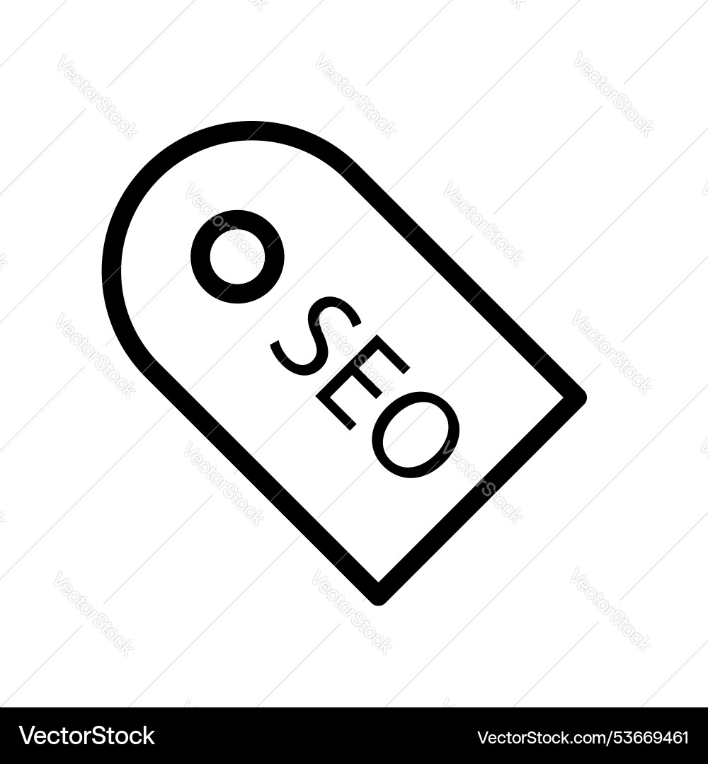 Computer icon outline style design isolated Vector Image