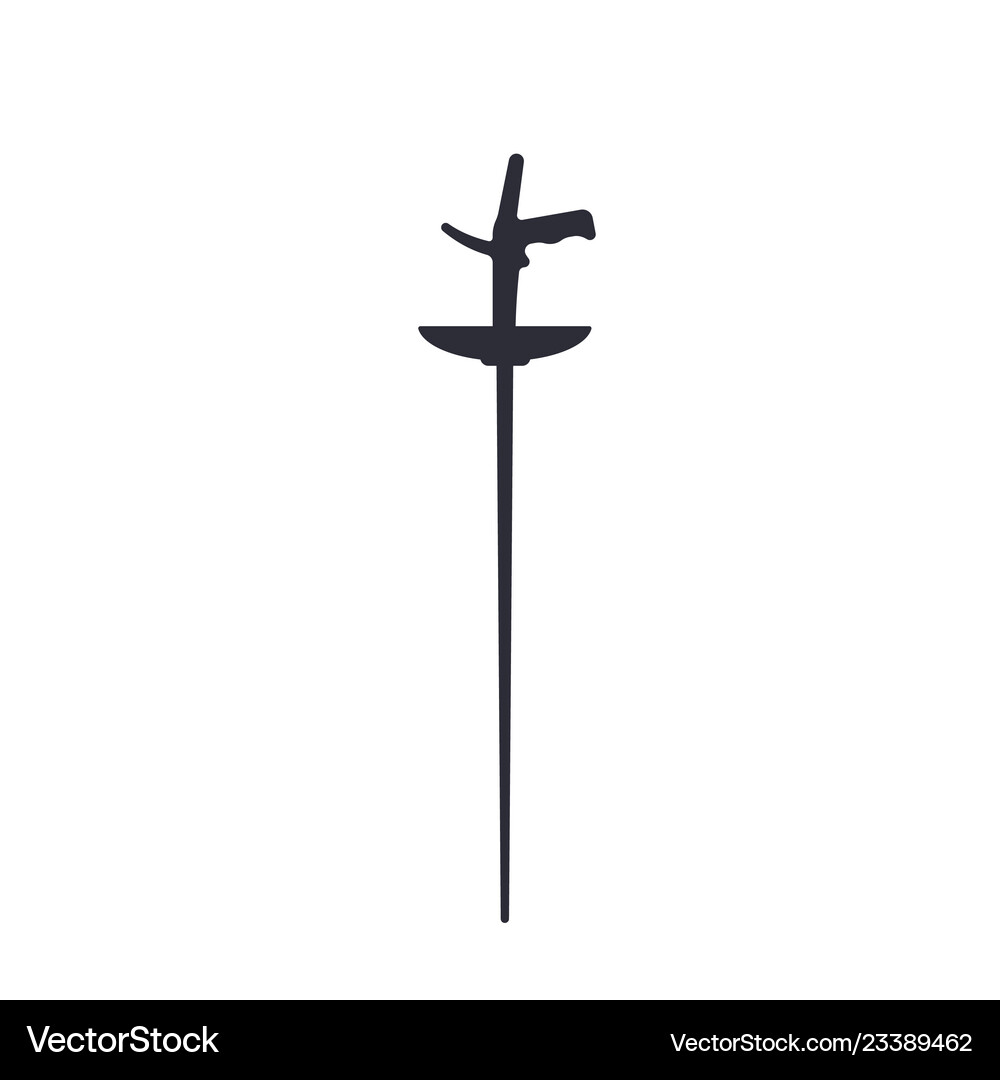 Foil weapon Vector Images \u0026 Graphics for Commercial Use | VectorStock, image size:1000x1080