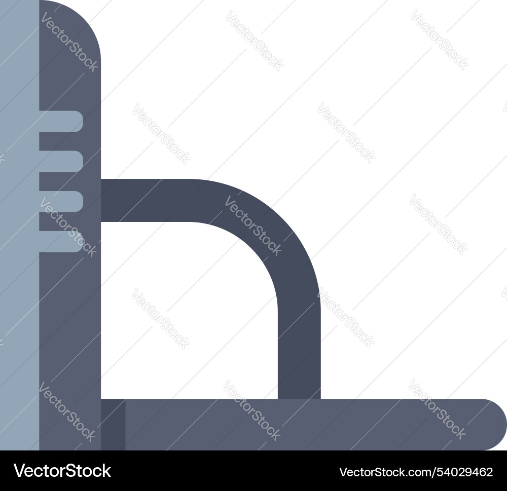 Try square measuring tool icon depicting carpentry Vector Image