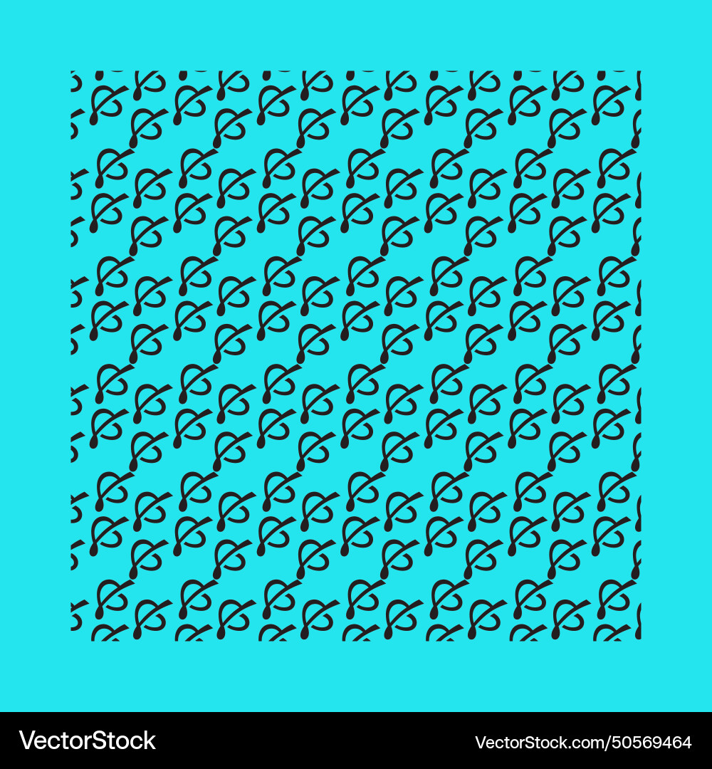Pattern with numbers Vector Image