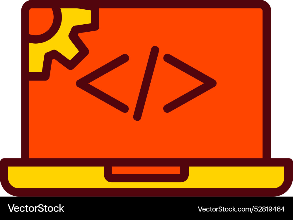 Web development icon design Vector Image