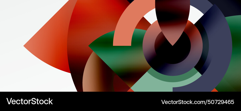 Trendy simple circle abstract background Trendy simple circle abstract background vector image