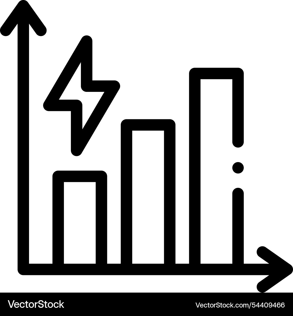 Levels icon thin linear style design isolated Levels icon thin linear style design isolated vector image