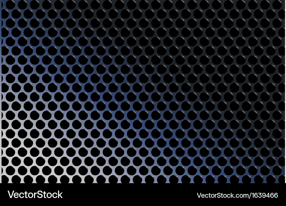 Metallic Techno Grid Pattern Vector Image