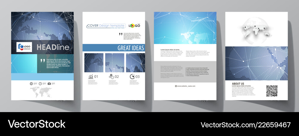 The editable layout The editable layout Vector Image