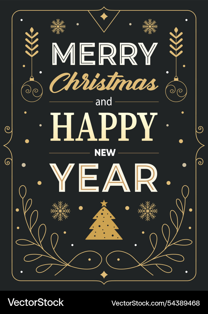 Frohes neues Jahr Grußkarten-Design mit xmas Frohes neues Jahr Grußkarten-Design mit xmas vektorbild