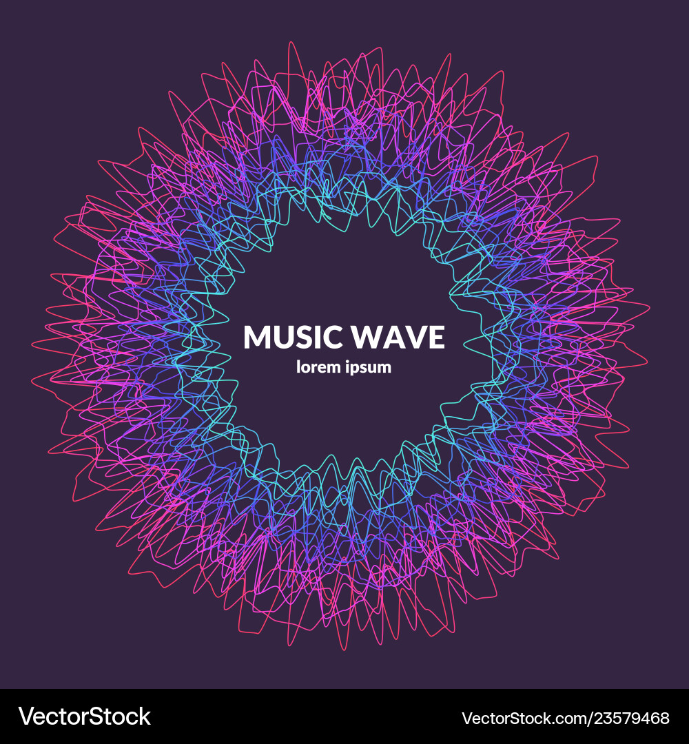 Music poster abstract background Music poster abstract background vector image