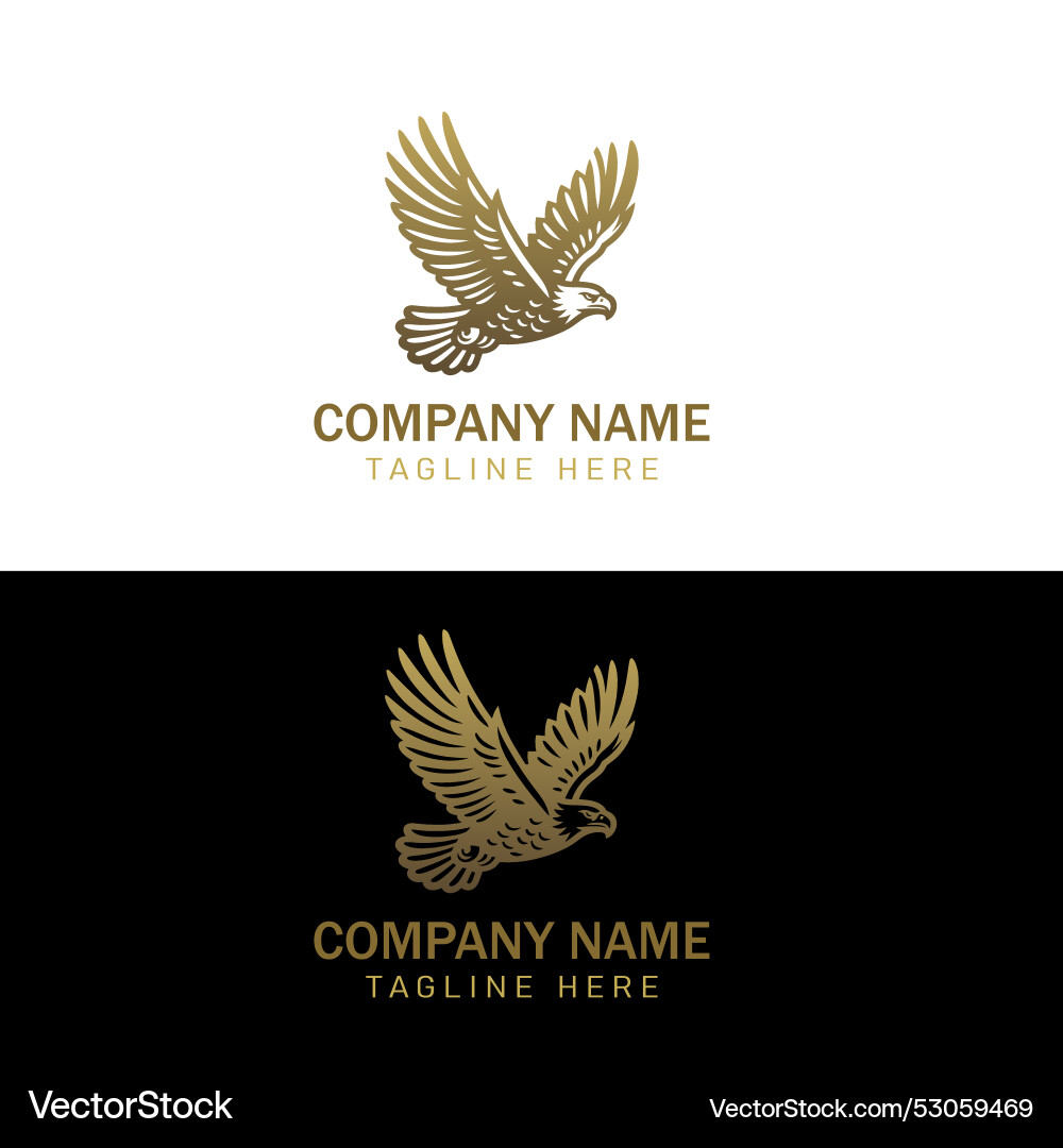 Eagle logo Royalty Free Vector Image - VectorStock