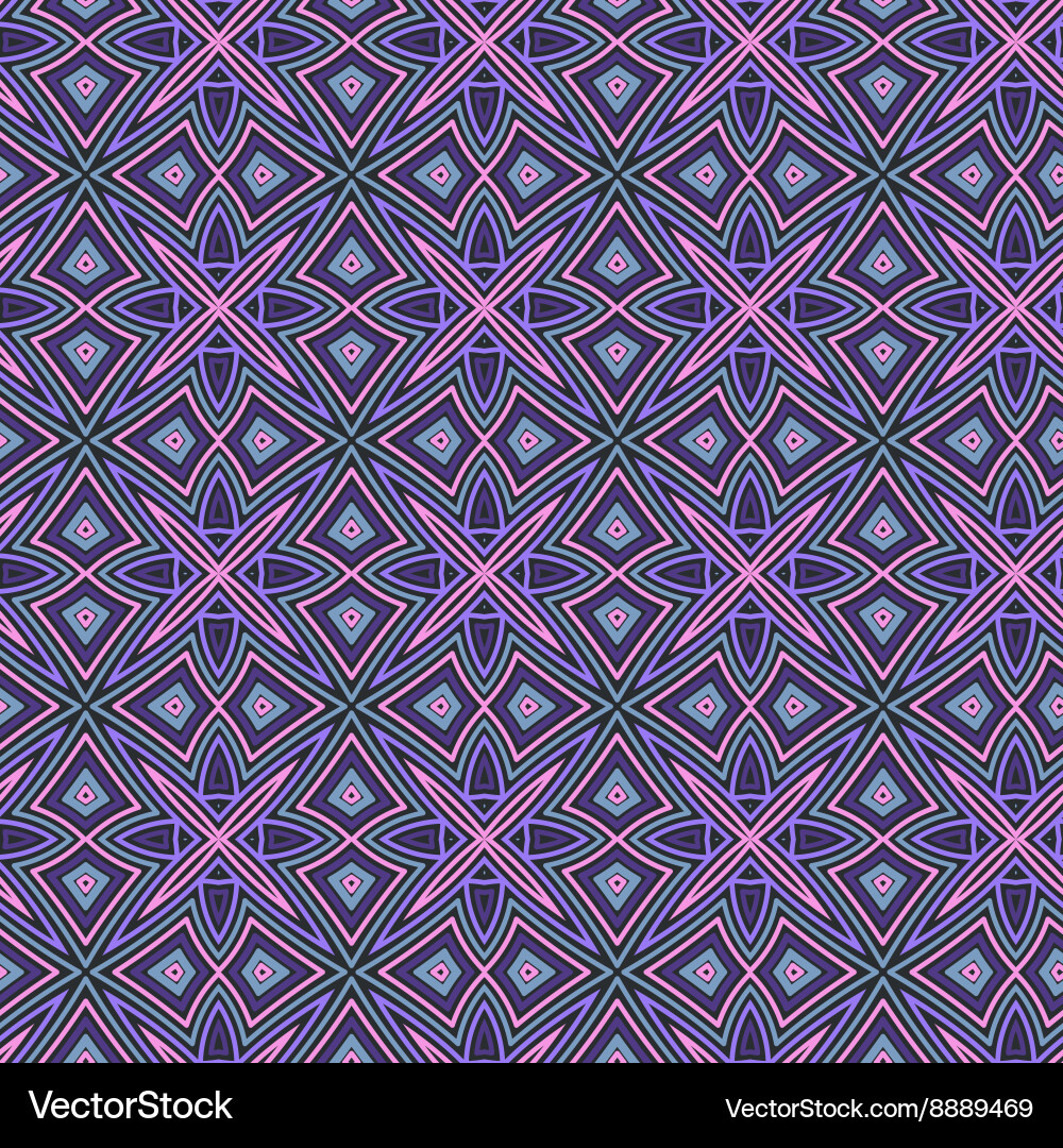 Intricate Ethnic Pattern vector image