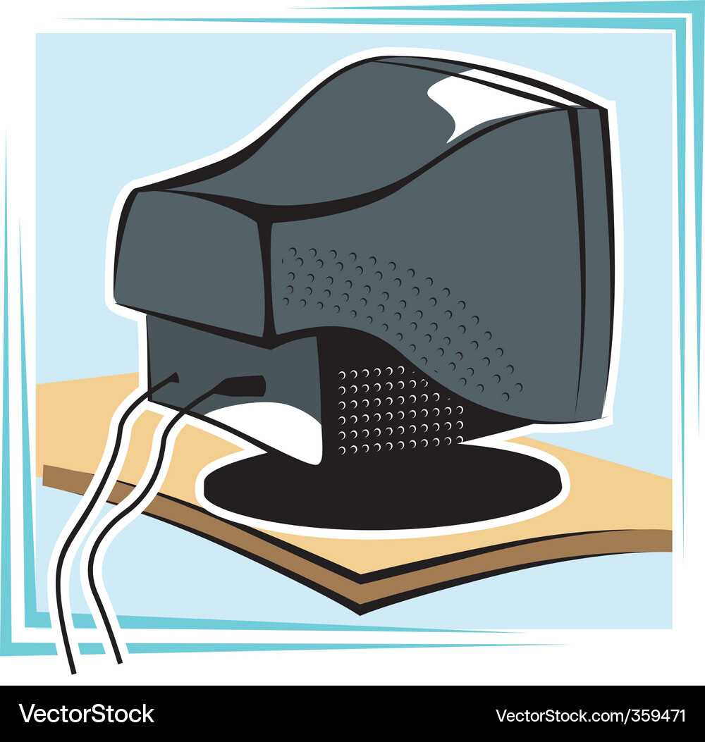 Computer Vector Image