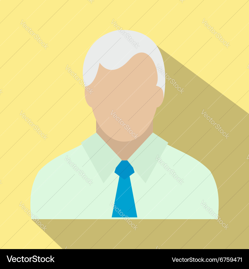 Man Icon - Profile Image vector image
