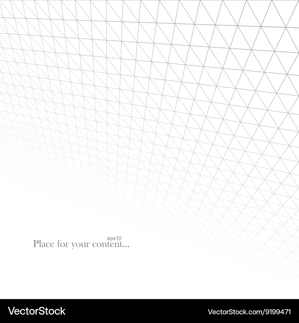 Modern Light Grid Background Vector Image