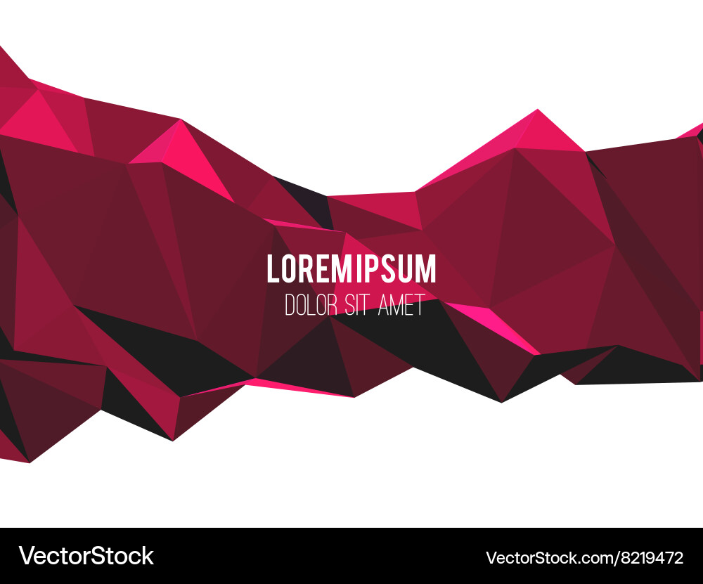 Abstract template design with colorful vector image