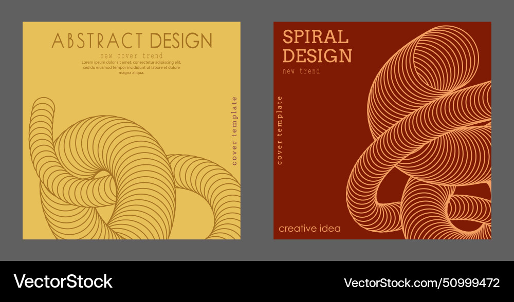 Three-dimensional spiral effect the dynamic shape Three-dimensional spiral effect the dynamic shape vector image