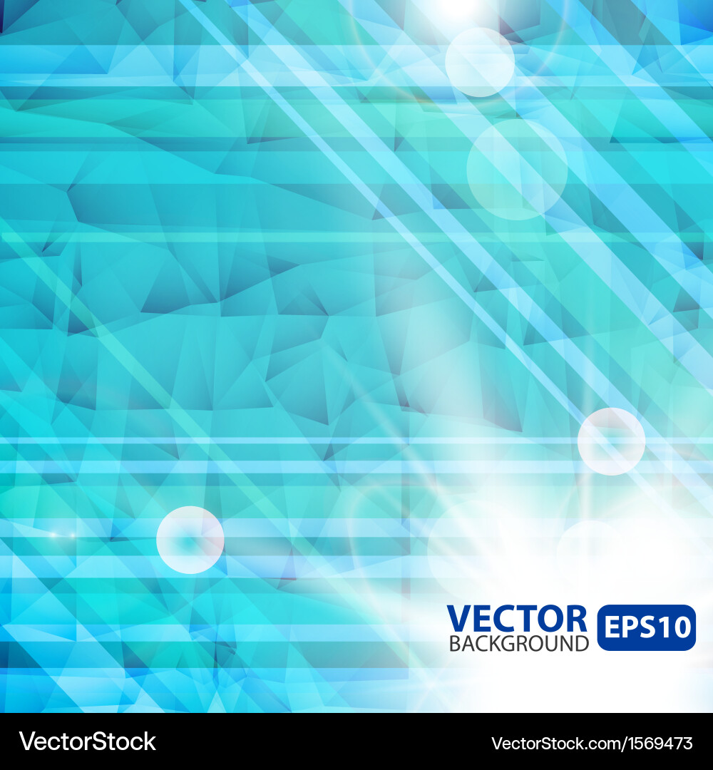 Abstract striped background with sunburst flare Vector Image