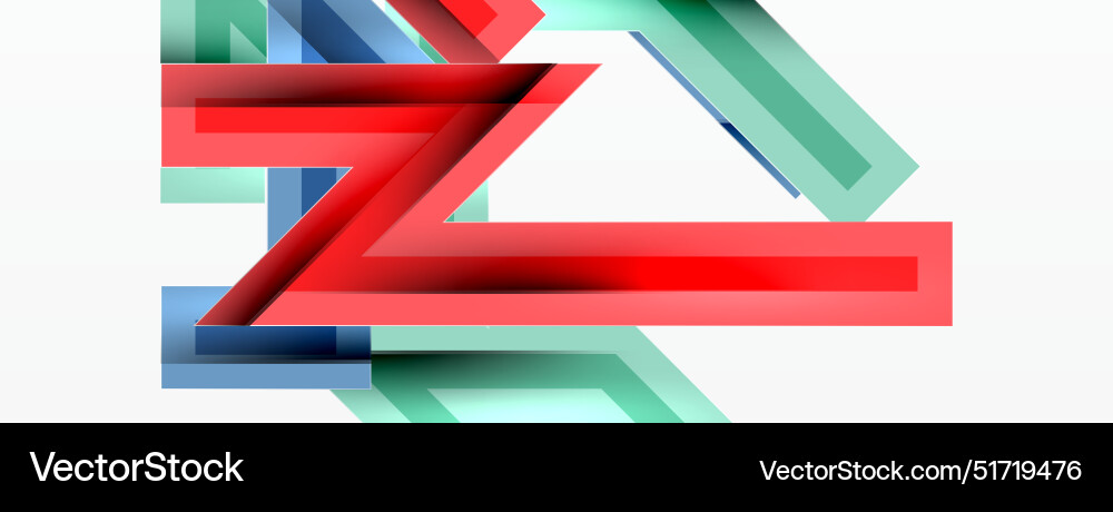Line zig zag dynamic geometric abstract background Line zig zag dynamic geometric abstract background vector image