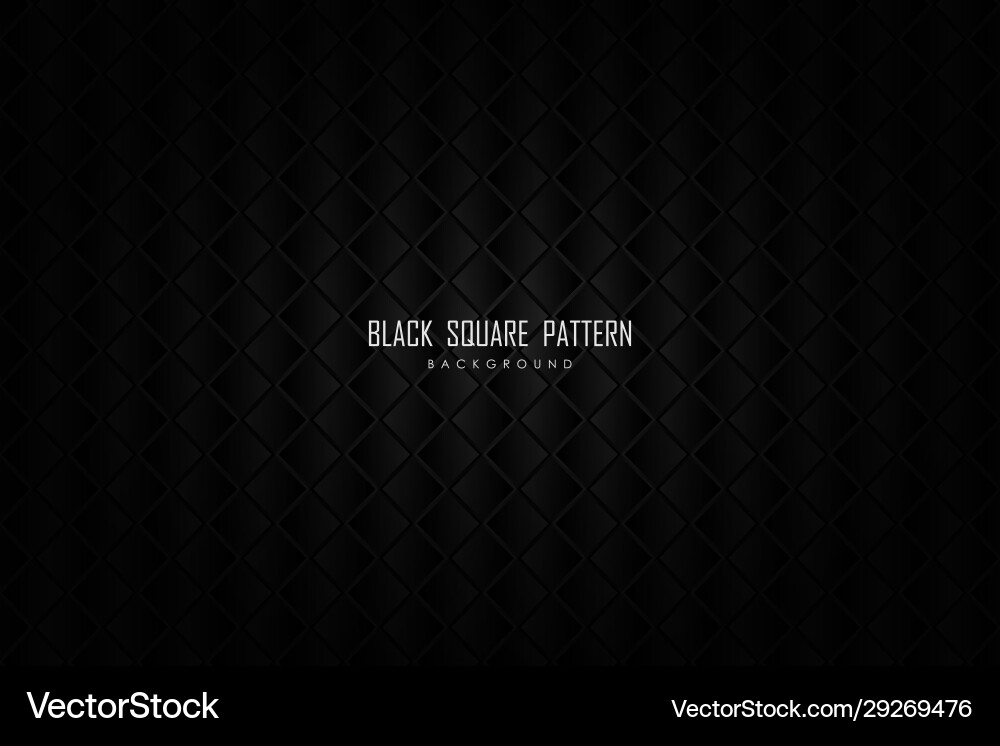Tech Gradient Black Pattern Vector Image