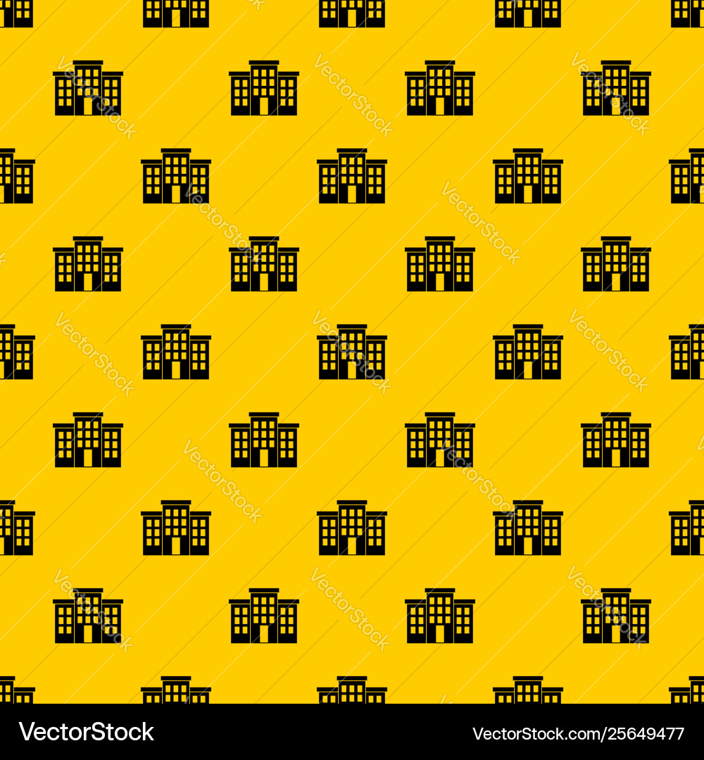 Building pattern vector image
