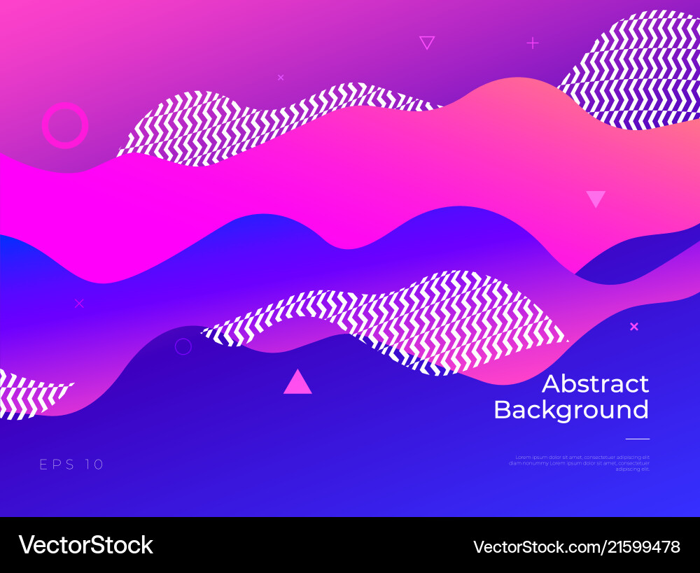 Abstract Geometric Gradient Background vector image