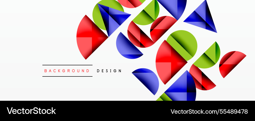 Abstract geometric pattern with intersecting Abstract geometric pattern with intersecting Vector Image