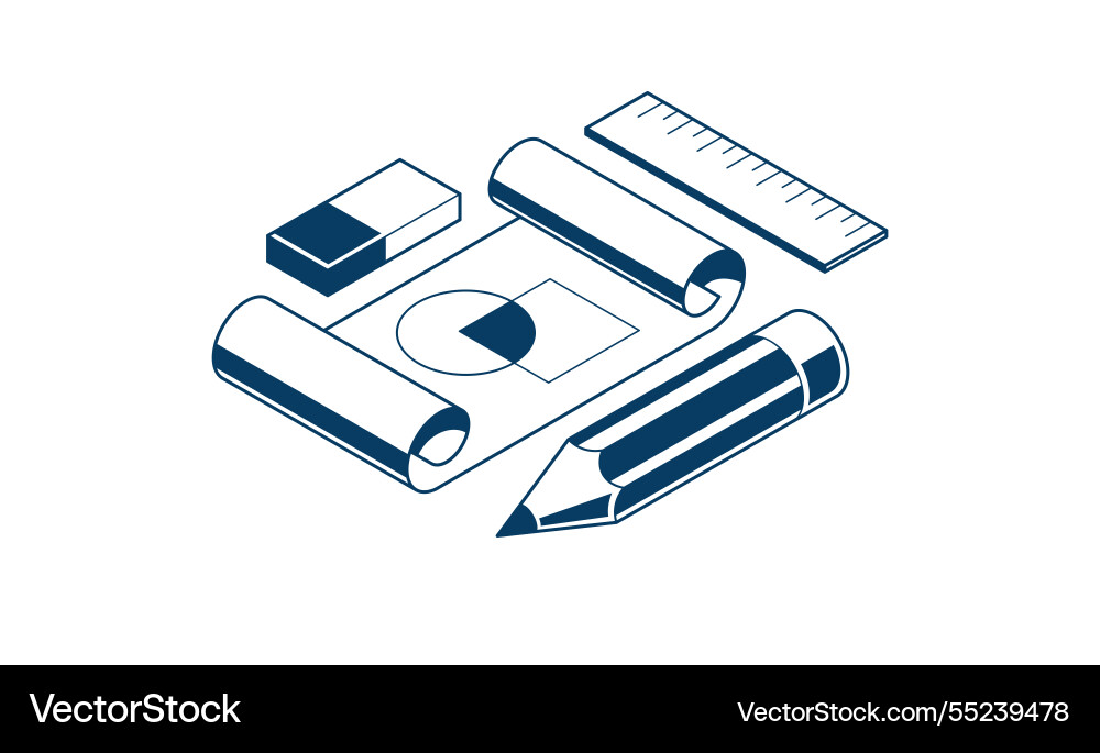 Engineering project concept paper document Engineering project concept paper document vector image