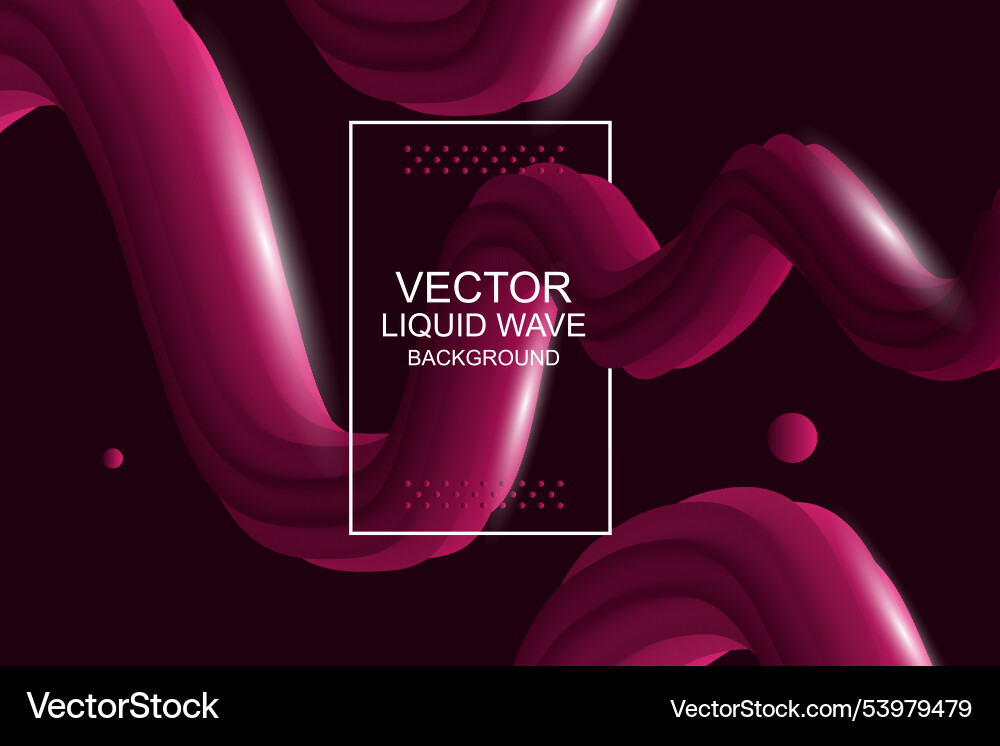Dynamic composition modern design 3d flow shape Dynamic composition modern design 3d flow shape vector image