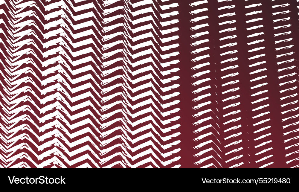 Red zig zag line brush pattern abstract Red zig zag line brush pattern abstract vector image
