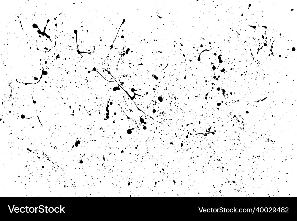 Black blobs isolated on white Black blobs isolated on white vector image
