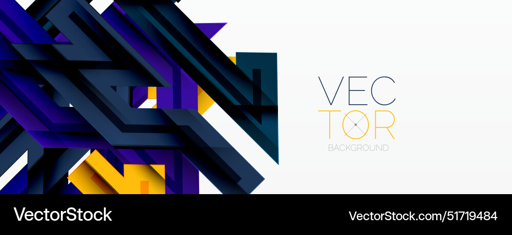 Dynamic lines geometric background Dynamic lines geometric background vector image