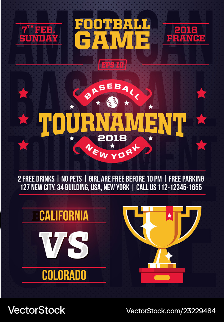 Modern professional sports design poster Modern professional sports design poster vector image